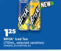Real Canadian Superstore BRISK ICED TEA, 710ML offer