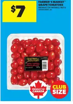 Real Canadian Superstore FARMER'S MARKET GRAPE TOMATOES, 907 G offer