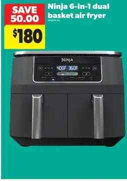 Real Canadian Superstore NINJA 6-IN-1 DUAL BASKET AIR FRYER offer