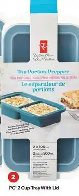 Real Canadian Superstore PC HALF CUP TRAY WITH LID offer