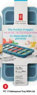 Real Canadian Superstore PC 2 TABLESPOON TRAY WITH LID offer