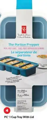 Real Canadian Superstore PC 1 CUP TRAY WITH LID offer