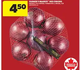 Real Canadian Superstore FARMER'S MARKET RED ONIONS, 3 LB offer