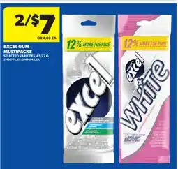 Real Canadian Superstore EXCEL GUM MULTIPACKS, 45-77 G offer