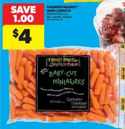 Real Canadian Superstore FARMERS MARKET MINI CARROTS, 2LB BAG offer