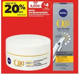 Real Canadian Superstore NIVEA Q10 MOISTURIZERS offer