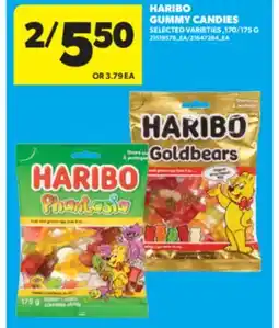 Real Canadian Superstore HARIBO GUMMY CANDIES, 170/175 G offer