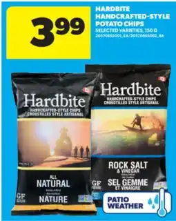 Real Canadian Superstore HARDBITE HANDCRAFTED-STYLE POTATO CHIPS, 150 G offer