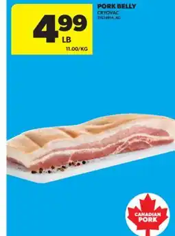 Real Canadian Superstore PORK BELLY offer