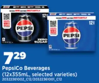 Real Canadian Superstore PEPSICO BEVERAGES, 12X355ML offer