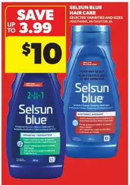 Real Canadian Superstore SELSUN BLUE HAIR CARE offer