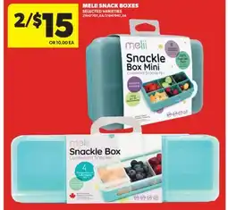 Real Canadian Superstore MELII SNACK BOXES offer