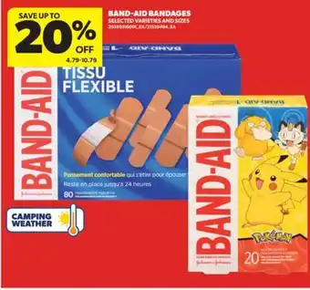 Real Canadian Superstore BAND-AID BANDAGES offer