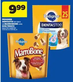 Real Canadian Superstore PEDIGREE DENTASTIX, 100-608 G OR MARROBONE, 1.9 KG DOG TREATS offer