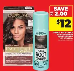 Real Canadian Superstore L'ORÉAL EXCELLENCE HAIR COLOUR OR ROOT COVER UP offer