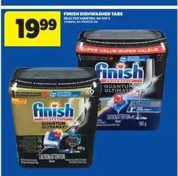 Real Canadian Superstore FINISH DISHWASHER TABS, 60-105'S offer