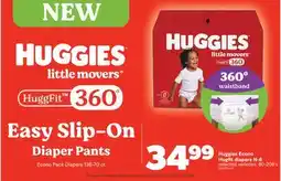 Real Canadian Superstore 360º WAISTBAND HUGGIES ECONO HUGFIT DIAPERS N-6, 80-208' s offer