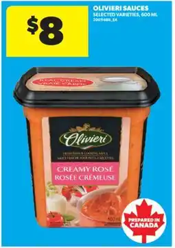 Real Canadian Superstore OLIVIERI SAUCES, 600 ML offer