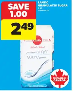 Real Canadian Superstore LANTIC GRANULATED SUGAR, 2 KG offer