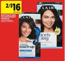 Real Canadian Superstore NICE'N EASY HAIR COLOUR OR ROOT TOUCH UP offer