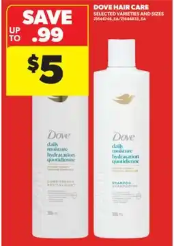 Real Canadian Superstore DOVE HAIR CARE offer