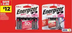 Real Canadian Superstore ENERGIZER AA12/AAA8 offer