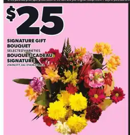 Independent Grocer SIGNATURE GIFT BOUQUET offer