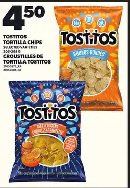 Independent Grocer TOSTITOS TORTILLA CHIPS, 205-295 G offer