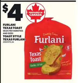 Independent Grocer FURLANI TEXAS TOAST offer
