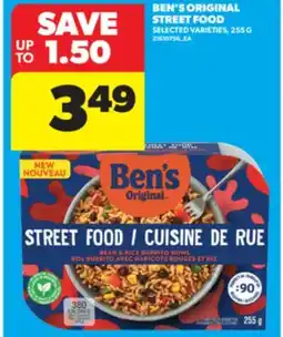 Real Canadian Superstore BEN'S ORIGINAL STREET FOOD, 255 G offer