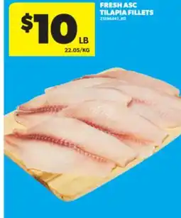 Real Canadian Superstore FRESH ASC TILAPIA FILLETS offer