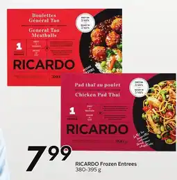 Sobeys RICARDO Frozen Entrees offer
