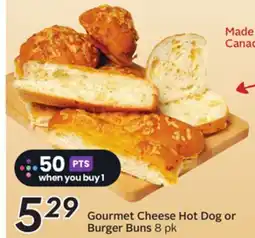 Sobeys Gourmet Cheese Hot Dog or Burger Buns offer