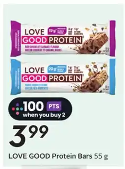Sobeys LOVE GOOD Protein Bars offer