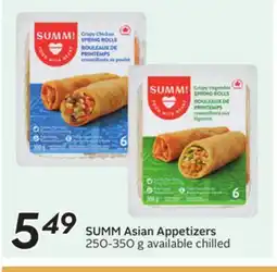 Sobeys SUMM Asian Appetizers offer