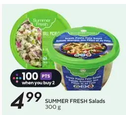Sobeys SUMMER FRESH Salads offer