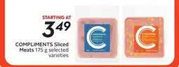 Sobeys COMPLIMENTS Sliced Meats offer