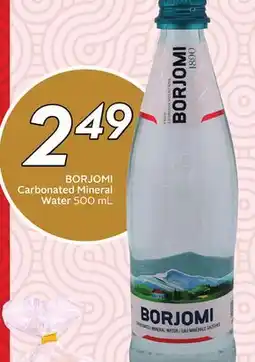 Sobeys BORJOMI Carbonated Mineral Water offer