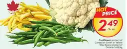 Sobeys Cauliflower offer