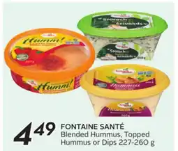 Sobeys FONTAINE SANTÉ offer