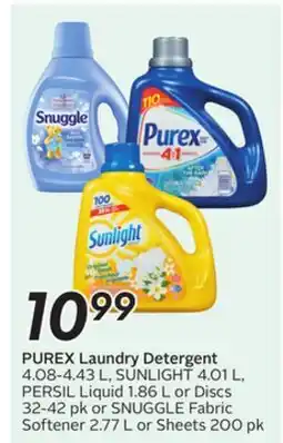 Sobeys PUREX Laundry Detergent offer