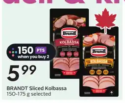 Sobeys BRANDT Sliced Kolbassa offer
