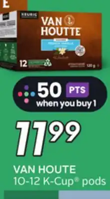Sobeys VAN HOUTE 10-12 K-Cup pods offer