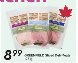 Sobeys GREENFIELD Sliced Deli Meats offer