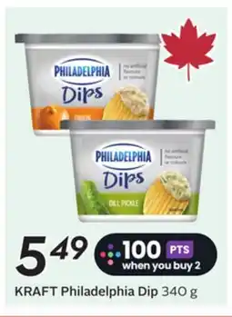 Sobeys KRAFT Philadelphia Dip offer