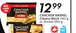 Sobeys CRACKER BARREL Cheese Block offer