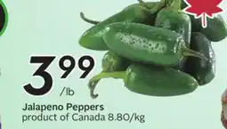 Sobeys Jalapeno Peppers offer