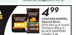 Sobeys CRACKER BARREL Natural Slices offer