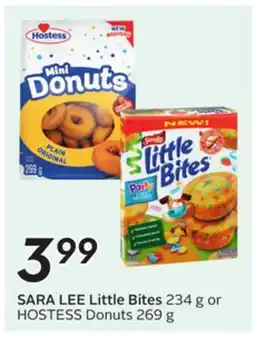 Sobeys SARA LEE Little Bites offer