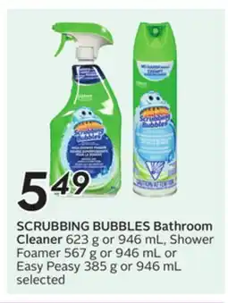Sobeys SCRUBBING BUBBLES Bathroom Cleaner offer